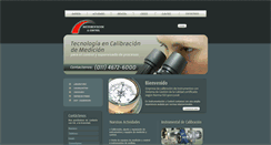 Desktop Screenshot of calibraciondeinstrumentos.com